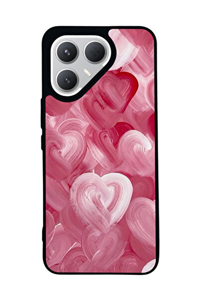 TECNO حافظة سوداء متوافقة مع هاتف Pova 7 Pro – سيليكون ناعم، واقي، غطاء ممتص للصدمات