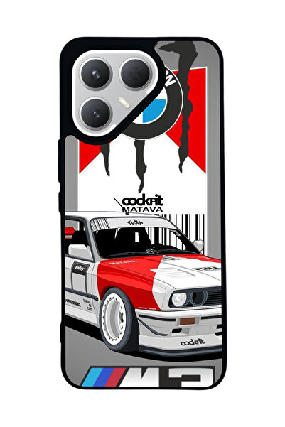 TECNO حافظة سوداء متوافقة مع هاتف Pova 7 Pro – سيليكون ناعم، واقي، غطاء ممتص للصدمات