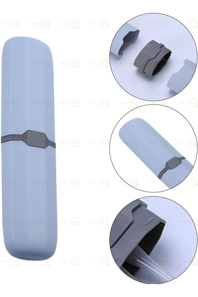 MAİN SHOP 2 Pcs Travel Type Accessory Carrying Glasses Toothpaste Storage Makeup Brush Case M-299