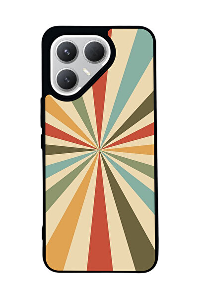 TECNO حافظة سوداء متوافقة مع هاتف Pova 7 Pro – سيليكون ناعم، واقي، غطاء ممتص للصدمات