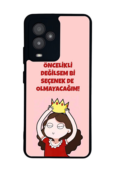 General Mobile حافظة سوداء متوافقة مع GM24 Pro Matte - سيليكون ناعم، واقي، غطاء ممتص للصدمات