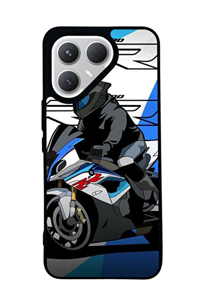 TECNO Pova 7 Pro Matte Compatible Black Case – Soft Silicone, Protective, Shock-Absorbing Cover