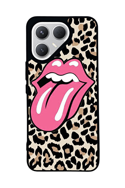 TECNO Pova 7 Pro Matte Compatible Black Case – Soft Silicone, Protective, Sho...