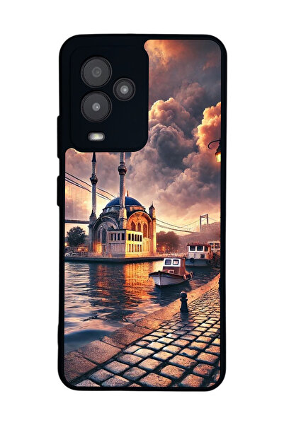 General Mobile حافظة سوداء متوافقة مع GM24 Pro Matte - سيليكون ناعم، واقي، غطاء ممتص للصدمات