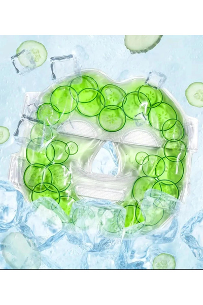 Bundeba Cucumber patterned thermogel – cold & hot use, soothing gel pad