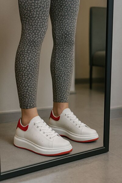 FLARF حذاء رياضي يومي للجنسين ذو نعل عالٍ