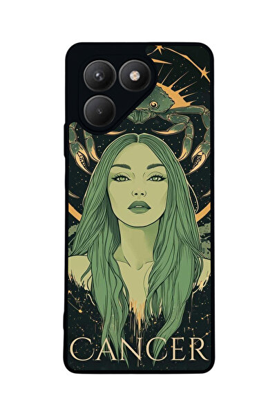 TECNO حافظة سوداء متوافقة مع Pova 7 Matte - سيليكون ناعم، واقي، غطاء ممتص للصدمات