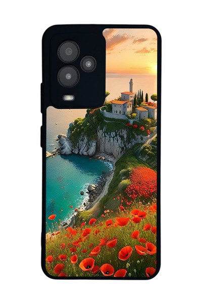 General Mobile حافظة سوداء متوافقة مع GM24 Pro Matte - سيليكون ناعم، واقي، غطاء ممتص للصدمات