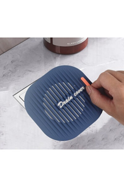 çt çeçem ticaret Scented Bathroom, Kitchen, Sink Drain Concealer Cover Mat with Strainer