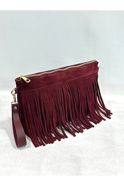 çkn sedat çakan çanta & fular & aksesuar حقيبة يد نسائية من جلد الغزال الأصلي...