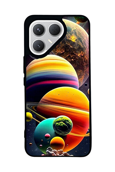 TECNO Pova 7 Pro Matte Compatible Black Case – Soft Silicone, Protective, Sho...