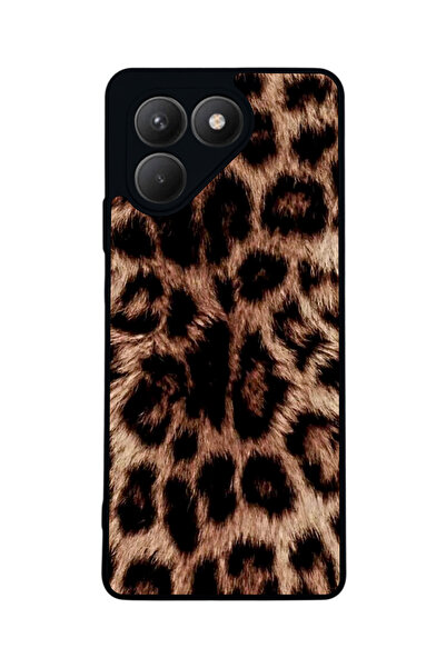 TECNO حافظة سوداء متوافقة مع Pova 7 Matte - سيليكون ناعم، واقي، غطاء ممتص للصدمات