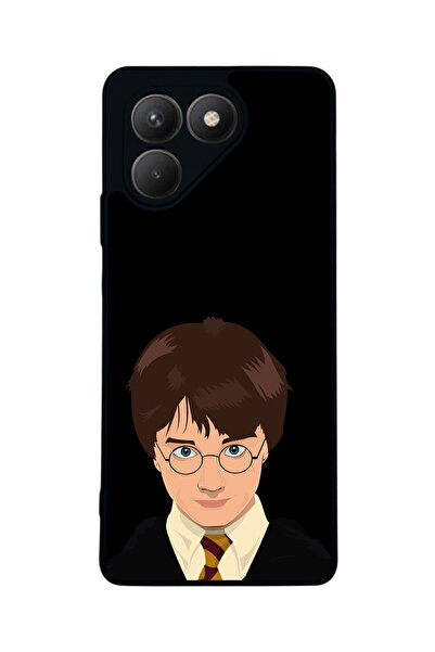 TECNO حافظة سوداء متوافقة مع Pova 7 Matte - سيليكون ناعم، واقي، غطاء ممتص للصدمات