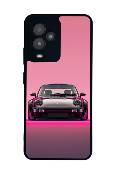 General Mobile حافظة سوداء متوافقة مع GM24 Pro Matte - سيليكون ناعم، واقي، غطاء ممتص للصدمات