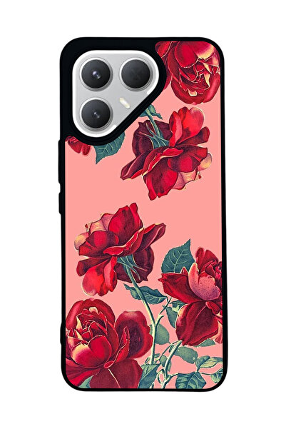 TECNO حافظة سوداء متوافقة مع هاتف Pova 7 Pro – سيليكون ناعم، واقي، غطاء ممتص للصدمات