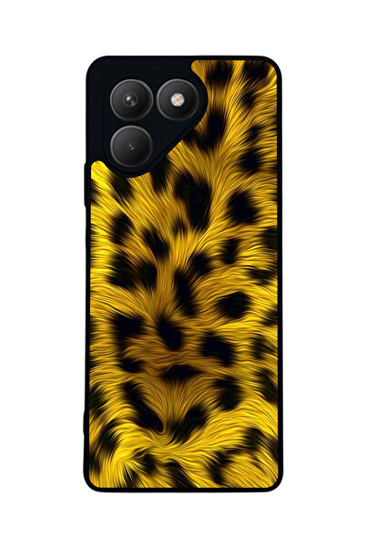 TECNO حافظة سوداء متوافقة مع Pova 7 Matte - سيليكون ناعم، واقي، غطاء ممتص للصدمات