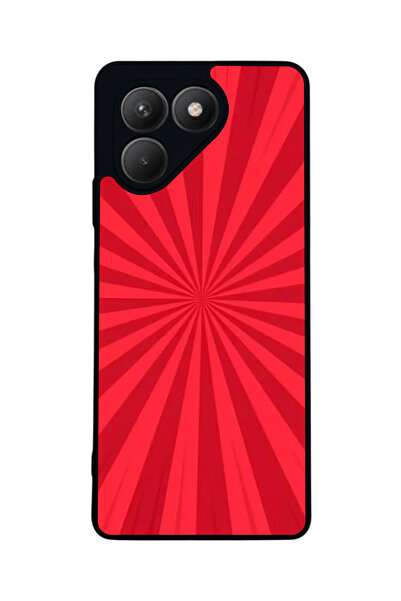 TECNO حافظة سوداء متوافقة مع Pova 7 Matte - سيليكون ناعم، واقي، غطاء ممتص للصدمات