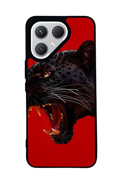 TECNO حافظة سوداء متوافقة مع هاتف Pova 7 Pro – سيليكون ناعم، واقي، غطاء ممتص للصدمات