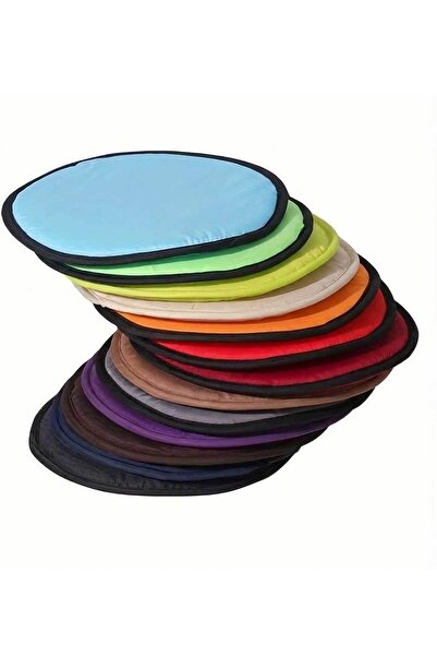 RevuBaby Yuvarlak Sandalye ve Yer Minderi (45 cm) Bahçe, Balkon ve Mutfak İçi...