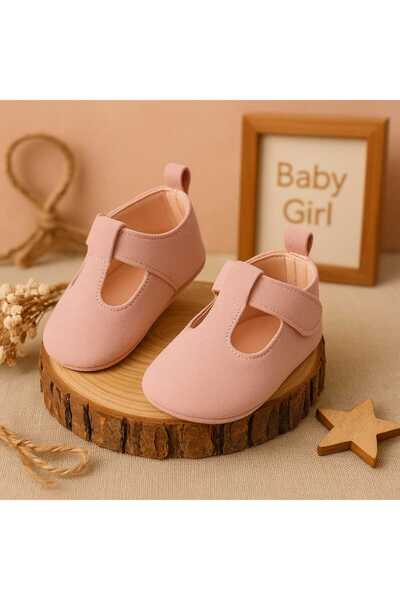 krm kerem bebe Velcro Flat Model Baby Shoes
