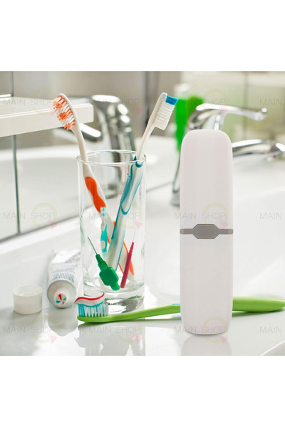 seahome 1Pc Toothbrush Storage Box Bag Travel Carry Glasses Toothpaste Brush ...