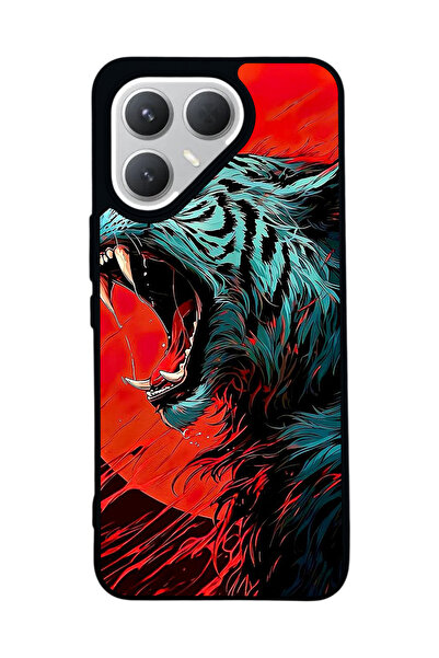 TECNO Pova 7 Pro Matte Compatible Black Case – Soft Silicone, Protective, Sho...