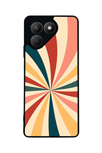 TECNO حافظة سوداء متوافقة مع Pova 7 Matte - سيليكون ناعم، واقي، غطاء ممتص للصدمات