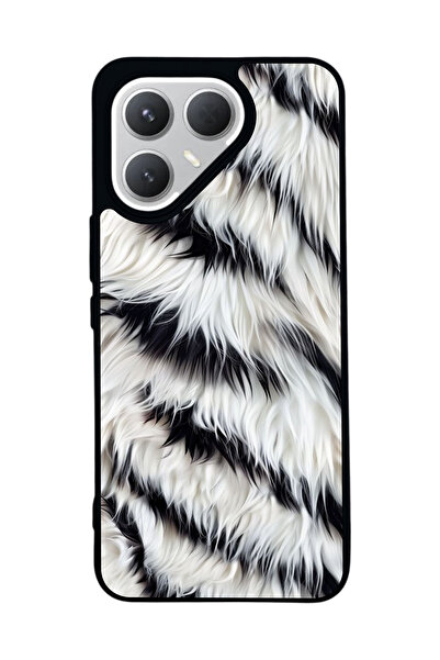 TECNO Pova 7 Pro Matte Compatible Black Case – Soft Silicone, Protective, Sho...