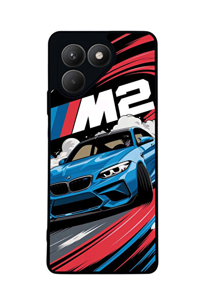 TECNO حافظة سوداء متوافقة مع Pova 7 Matte - سيليكون ناعم، واقي، غطاء ممتص للصدمات