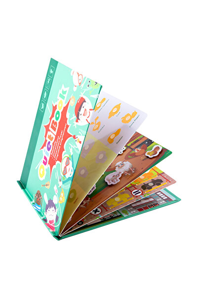 OEM Quiet Book Montessori cu Activități Educaționale – Puzzle-uri, Numere, Animăluțe, Ferma
