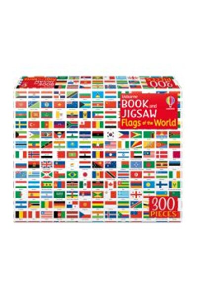 Usborne Book and Jigsaw Flags of the World