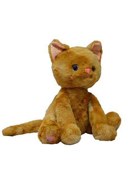 TRUST STORE Sesli Sevimli Peluş Kedi Oyuncak 35 CM Konuşan Miyavlayan Yumuşak...