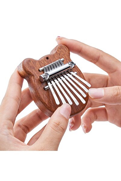 Choice3 بيانو كاليمبا صغير على شكل دب مكون من 8 مفاتيح، عبوة واحدة، أداة لطيف...