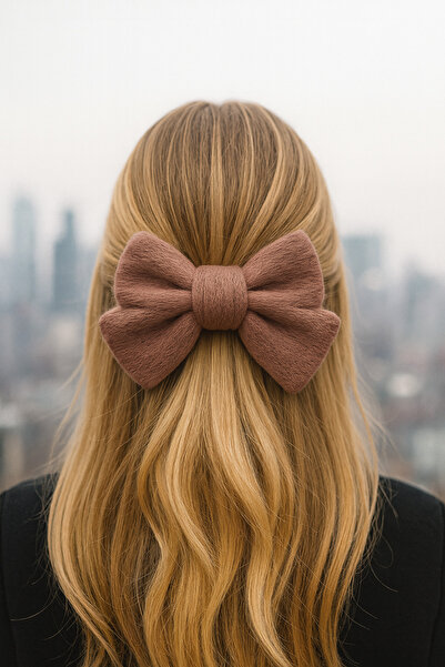 PaminBags Aksesuar مشبك قفل على شكل فيونكة محبوكة