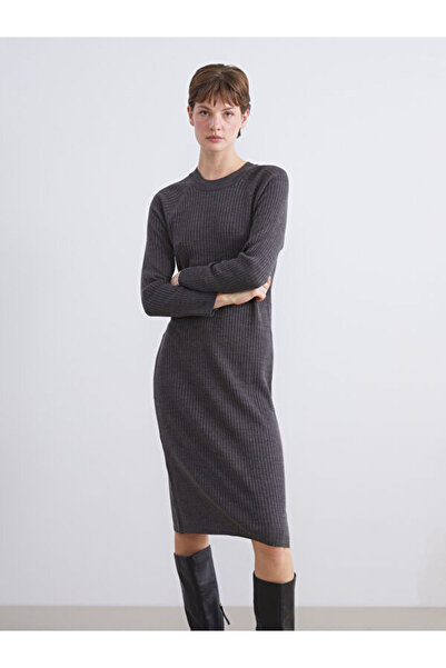 LC Waikiki Timeless Clothing & Timeless Choices Zero Roba Collar Knitwear Dress