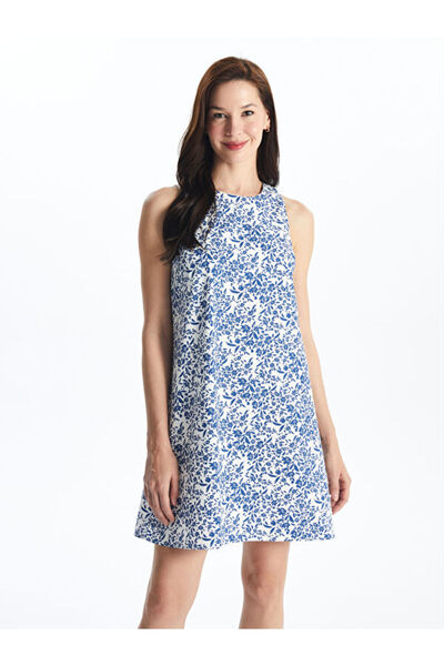 LC Waikiki Halter Neck Floral Dress