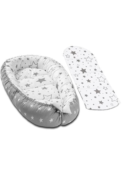 Kidizi Cosulet dormit bebelusi Baby Nest + salteluta impermeabila detasabila Galaxy Grey