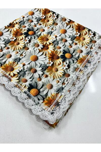 Hayal çeyiz Güpürlü Leke Tutmaz Sofra Bezi, Piknik Örtüsü, Masa Örtüsü 150x150