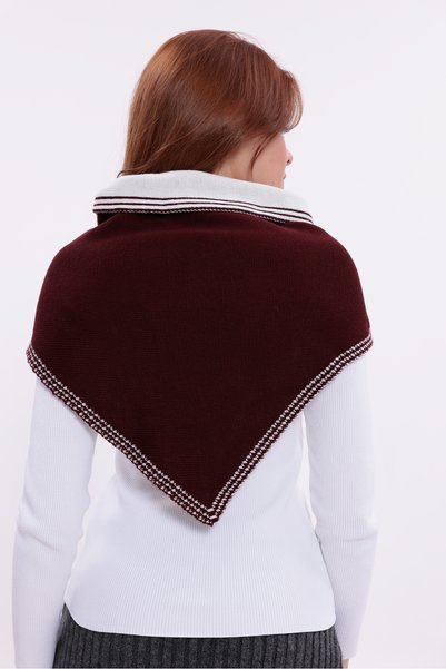 saint majesta Women's Double-Sided Scarf Acrylic Soft Winter