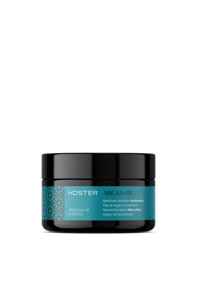 koster HairCare كوستر أرجان أويل & كيراتين ماسك لتنعيم وتغذية الشعر 250 م