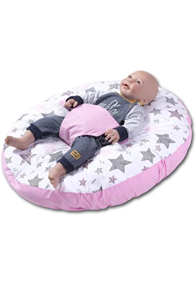 Kidizi Pernă multifuncțională Hanna Plus All Pink Stars, transformabilă într-...