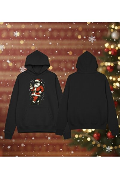 Tiny and Co هودي مطبوع مصنوع من القطن بنسبة 100% للجنسين بمناسبة عيد الميلاد ...