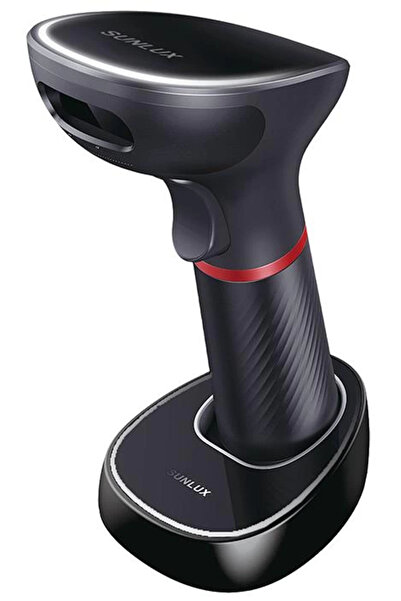 Sunlux Xl-9610 2D Qr Code Wireless USB Barcode Scanner + Cradle