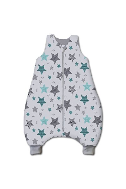 Kidizi Sleeping bag with feet for children aged 6-18 months All Mint Stars 1 tog, convertible cuffs...