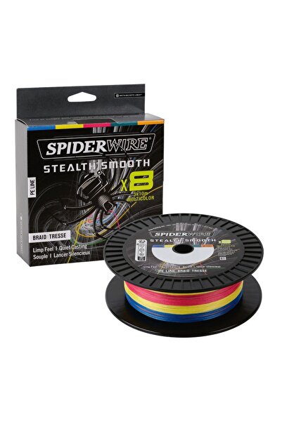 Spiderwire Stealth Braid SpiderWire Stealth Smooth x8 300 م حبل محبوك متعدد الألوان