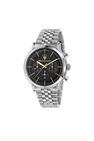 Maserati ر 8873618017   - كرونوغراف بتصميم إيطالي، مقاوم للماء 10 Atm، برغي T...