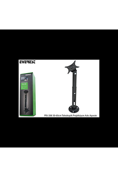 Everest Prj-288, Teleskopik Ayak (37-52cm), 13kg Taşıma, Projeksiyon Ve Monit...