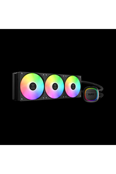 gamdias Aura Gl360 V2, 360mm, Rgb, 3 Fanlı, Cpu Sıvı Soğutma