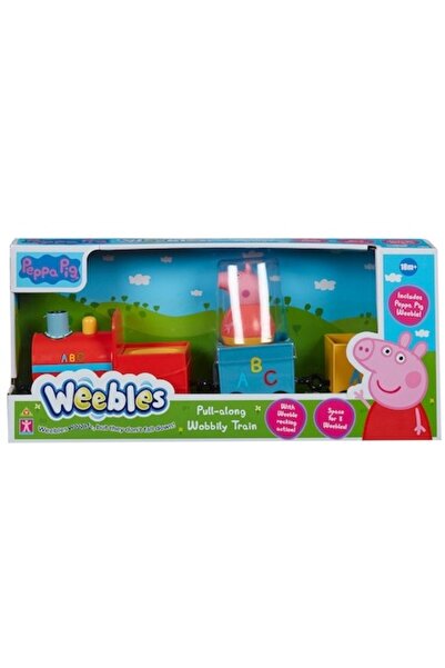 Peppa Комплект за игра Pig Weebles - влакче с фигурки