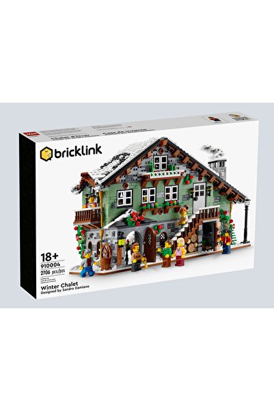Lüks Hobi Bricklink 910004 Designer Program Winter Chalet Winter Mountain House